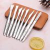 Professional 8 Piece Stainless Steel Pedicure Tool Set Foot Care Kit with Callus Remover and Dead Skin Shaver view 2