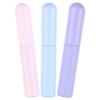 Beaupretty Silicone Lip Brush Applicator 3pcs Reusable Lip Gloss Brush with Cover Lipstick Applicator Portable Concealer Makeup Brush Travel Lip Film Oil Brush view 1