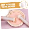 Outanaya 6pcs Mushroom Concealer Brush Ergonomic Makeup Applicator for Concealer Blending Soft Sponge Design for Easy Use Face Eyelids Travel-friendly view 3