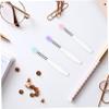 HAKIDZEL 6pcs Silicone Lip Brush Applicators for Lipstick and Eyeshadow for to Clean and Precise Application view 2