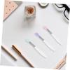HAKIDZEL 6pcs Silicone Lip Brush Applicators for Lipstick and Eyeshadow for to Clean and Precise Application view 3