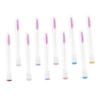 HAKIDZEL 10pcs Eyelash Extension Applicator Eyebrow Brush Tube Lash Spoolies Easy to Use Portable Lightweight view 1