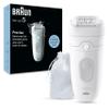 Braun Epilator Silk-pil 5, Hair Removal Device, Women Shaver & Trimmer, Wet and Dry, Includes Skin Contact Cap, SE5-011, Grey view 1