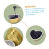 BRIGHTFUFU 10pcs Aluminum Foil Wax Melting Bowls - Wax Bean Containers for Hair Removal for Home Salon Use for Paraffin Treatment view 3