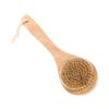 NOLITOY 5pcs Exfoliating Bath Brush Wooden Handle Design for Body Scrubbing and Massaging Soft Bristles for Gentle Cleaning for Shower Use view 3