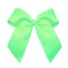 WEBB DIRECT2U Girls Large 6" Grosgrain Knotted Hair Bow with Tails on Alligator Clip (Mint Green) view 1