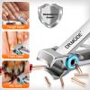 Heavy Duty Slanted Nail Clippers for Thick Nails - Wide Opening, Ultra Sharp Ingrown Toenail Clippers for Seniors view 4