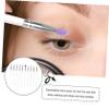 MAGICLULU 10pcs Women Makeup Brush Lightweight Eyeshadow and Lip Brushes with Transparent Handle for Eye Makeup and Daily Use for Travel and Everyday Applications view 3