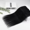 Full Shine Black Weft Hair Extensions Human Hair Full Head Sew in Human Hair Extensions view 1