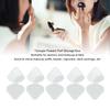 5pcs Makeup Sponge Holder Case, Plastic Makeup Container Case for Bead Capsules, Triangle Powder Puff Storage Box with Transparent Lid view 2
