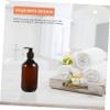 MAGICLULU 3pcs Bathroom Lotion Bottle Hand Soap Pump Dispenser Pet Shampoo Containers view 2