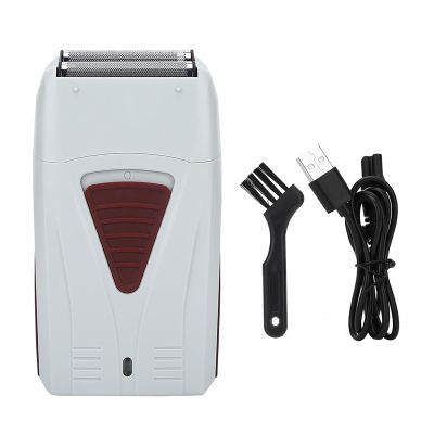 QANYEGN Electric Shaver, Rechargeable, Foil Head, White, Men's Grooming, Men, Busy Professionals, Frequent Travelers