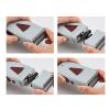 QANYEGN Electric Shaver, Rechargeable, Foil Head, White, Men's Grooming, Men, Busy Professionals, Frequent Travelers view 3