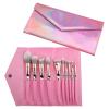 Set of 10 Makeup BrushesPink Loose Powder Eye Shadow Brush SetBrush Beauty Tools (Color : A, Size : One Size) view 3