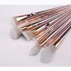 Set of 10 Makeup BrushesPink Loose Powder Eye Shadow Brush SetBrush Beauty Tools (Color : A, Size : One Size) view 4