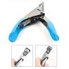 Ingrown Toenail Nail Art Clipper False Tips Edge Cutters Scissor Trimmer Colorful Rainbow Stainless Steel Nail Tool Manicure view 2