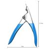 Ingrown Toenail Nail Art Clipper False Tips Edge Cutters Scissor Trimmer Colorful Rainbow Stainless Steel Nail Tool Manicure view 3