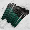 12 Makeup Brush Set Full Set of Wooden Handle Loose Powder Brush Beauty Tools (Color : A, Size : One Size) view 3