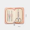 4 in 1 Eyebrow Trimming Tool Face Care Set Stainless Steel Makeup Dead Skin Push Manicure Tools view 2