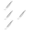 FRCOLOR 4pcs Professional Eyelid Tweezer Meibomian Gland Expressor Stainless Steel Beauty Tool view 1