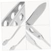 FRCOLOR 4pcs Professional Eyelid Tweezer Meibomian Gland Expressor Stainless Steel Beauty Tool view 3