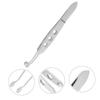 FRCOLOR 4pcs Professional Eyelid Tweezer Meibomian Gland Expressor Stainless Steel Beauty Tool view 4