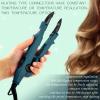 Zhehao Professional Hair Extensions Tool with Fusion Heat Iron Connector Wand, US Plug, 2 Bags Keratin Glue Granule Beads, C Head (Green) view 3