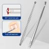 4 in 1 Eyebrow Trimming Tool Face Care Set Stainless Steel Makeup Dead Skin Push Manicure Tools view 3