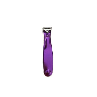 Ingrown Toenail Travel Purple Nail Scissors for Nails Professional Cuticle Clipper Carbon Steel Fingernail Gift