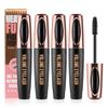 4D Silk Fiber Lash Mascara Extension Voluminous Mascara Waterproof & Smudge-Proof Long-Lasting 24 Hours No Flaking Longer Thicker Eyelashes,All Day Exquisitely Full (4 Packs) view 1