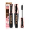 4D Silk Fiber Lash Mascara Extension Voluminous Mascara Waterproof & Smudge-Proof Long-Lasting 24 Hours No Flaking Longer Thicker Eyelashes,All Day Exquisitely Full (2 Packs) view 1
