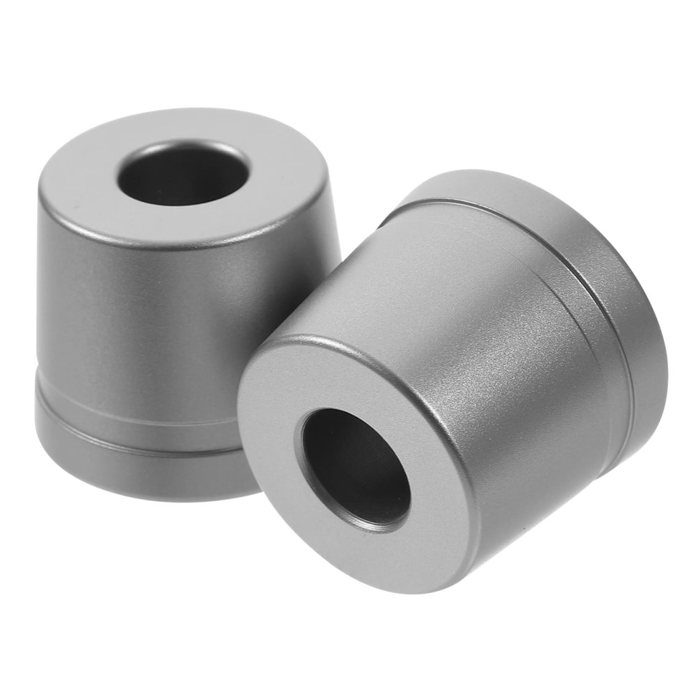 Mikinona 2pcs Men Safety Razor Stand Aluminum Material Razor Storage Holder for Bathroom