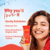 Aqualogica Detan+ Face & Body Scurb with Cherry Tomato | Unisex Formula, Suits All Skin Types | 1.76 Oz/50g view 3