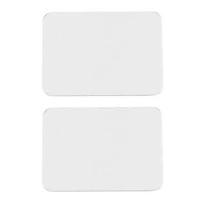 Baglaum 2X Salon Manicure Finger Ring Color Palette Make Up Cream Foundation Mixing Palette Stainless Steel Plate