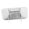 Baglaum 2X Salon Manicure Finger Ring Color Palette Make Up Cream Foundation Mixing Palette Stainless Steel Plate view 4
