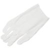Baglaum 24 Pairs 100% Cotton White Moisturising Lining Glove Health Music Work view 3