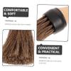 FRCOLOR Barber Neck Duster Brush Handle Portable Hair Salon Cleaning Tool for Removing Loose Hair from Neck and Face for Professional and Home Use view 2
