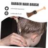 FRCOLOR Barber Neck Duster Brush Handle Portable Hair Salon Cleaning Tool for Removing Loose Hair from Neck and Face for Professional and Home Use view 3
