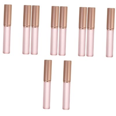 FRCOLOR 10pcs Lip Brushes Makeup Applicators for Women Portable Lip Brush Lipstick Applicator Wands Balm Tools