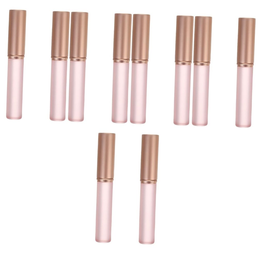 FRCOLOR 10pcs Lip Brushes Makeup Applicators for Women Portable Lip Brush Lipstick Applicator Wands Balm Tools