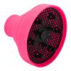 Sanpyl Universal Collapsible Hair Dryer Diffuser, Silicone Material Hair Diffuser, Collapsible Attachment for Hair Dryer with Diameter of 1.6-2in (Pink) view 1