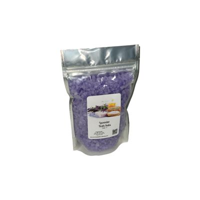 Bath Salts | 1lb Bag | Lavender Scent | Quantity Price Breaks ((1) 1lb Bag)