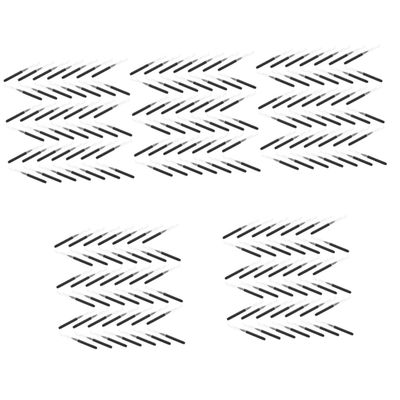 FRCOLOR 500pcs Essential Eyebrow Brush Tool Micro Brushes for Lash and Brow Lamination Portable Beauty Kit for Go