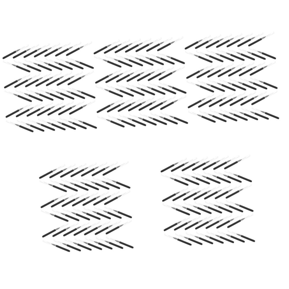 FRCOLOR 500pcs Essential Eyebrow Brush Tool Micro Brushes for Lash and Brow Lamination Portable Beauty Kit for Go