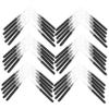 FRCOLOR 500pcs Essential Eyebrow Brush Tool Micro Brushes for Lash and Brow Lamination Portable Beauty Kit for Go view 2