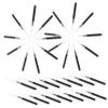 FRCOLOR 500pcs Essential Eyebrow Brush Tool Micro Brushes for Lash and Brow Lamination Portable Beauty Kit for Go view 3