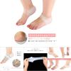 ZJchao Gel Heel Protectors, 1 Pair Silicone Heel Socks Heel Sleeves Heel Sock Heel Protector for Women and Men Plantar Fasciitis Pain Relief Cushion Silicone Heel Cups Heal Dry Cracked view 4
