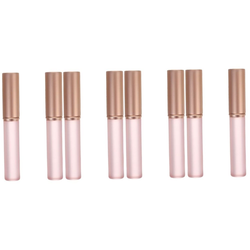 FRCOLOR 8pcs Lip Brush Applicator Lipstick Lip Gloss Makeup Tools Portable Makeup Brush for Women