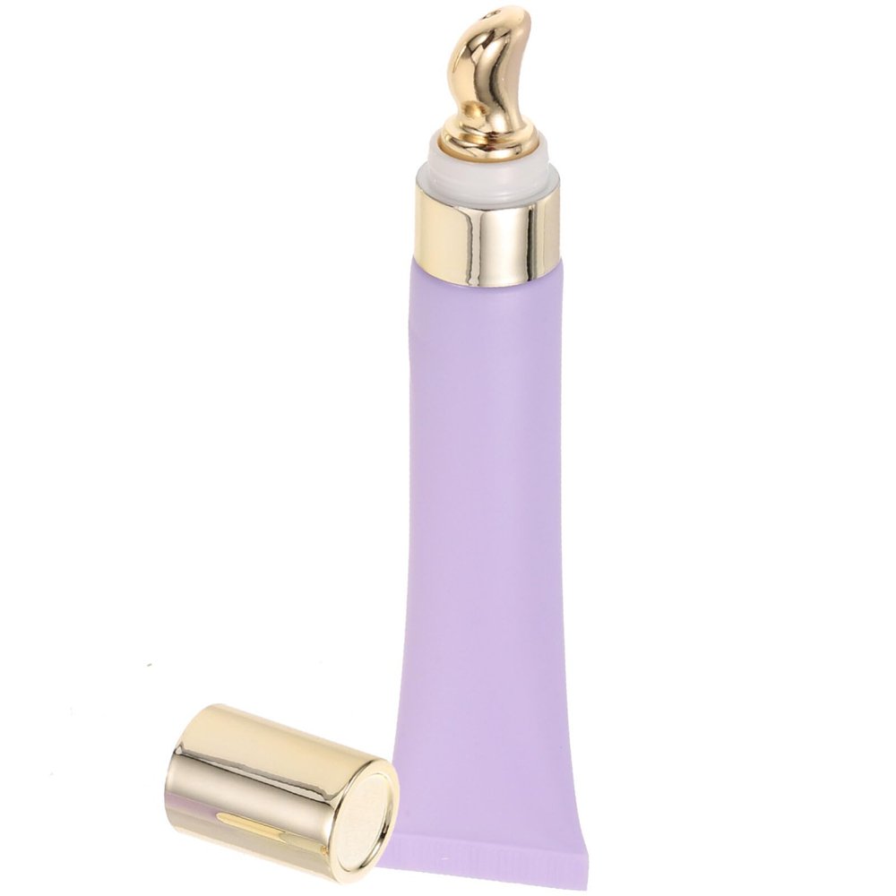 Beaupretty 20g Eye Cream Tube Massage Refillable Dispenser for Skincare Lightweight Portable Container for Women and Girls for Travel and Daily Use