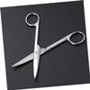 Ipetboom 2pcs Curved Eyebrow Scissors Makeup Scissors Stainless Steel for Home Travel view 4
